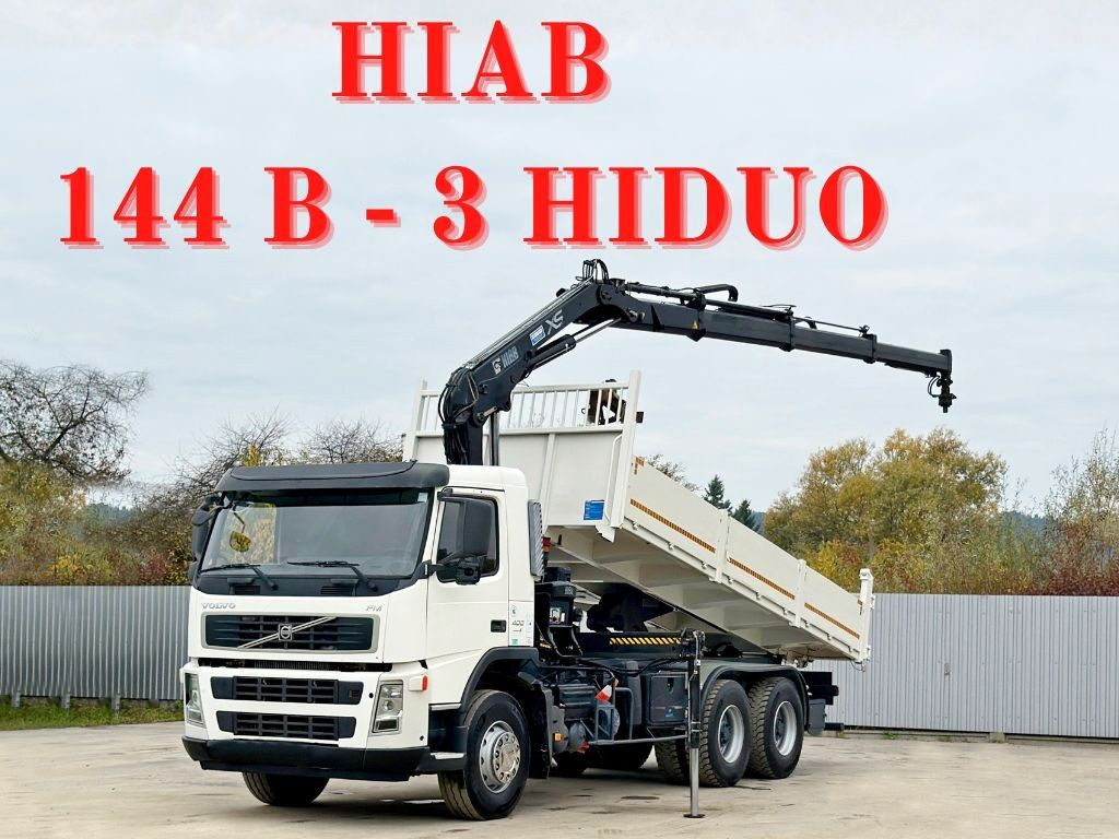 Volvo FM 400 Kipper 6,20m * HIAB 144 B-3 HIDUO* 6x4 - Camion basculantă: Foto 1 Volvo FM 400 Kipper 6,20m * HIAB 144 B-3 HIDUO* 6x4 - Camion basculantă: Foto 1