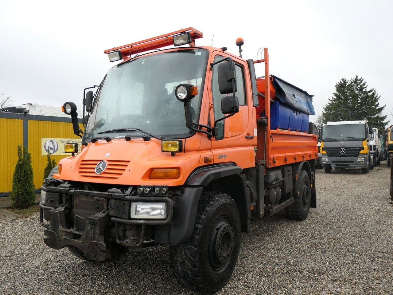 Mercedes-Benz Unimog U500 - Utilaj deszăpezire: Foto 2 Mercedes-Benz Unimog U500 - Utilaj deszăpezire: Foto 2
