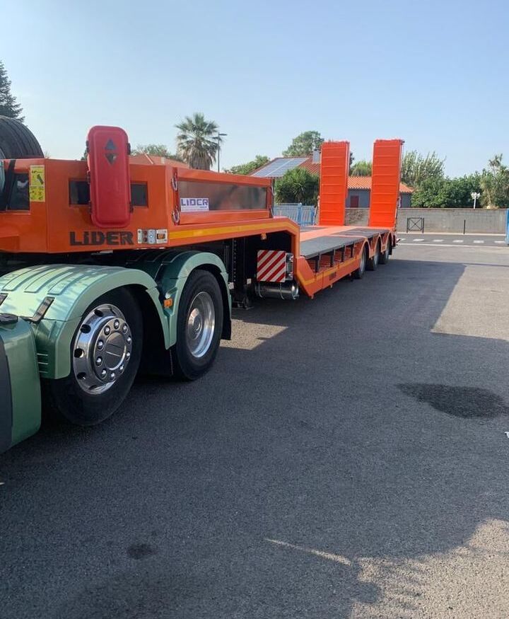 LIDER 2025 YEAR NEW LOWBED TRAILER FOR SALE (MANUFACTURER COMPANY) - Semiremorcă transport agabaritic: Foto 5 LIDER 2025 YEAR NEW LOWBED TRAILER FOR SALE (MANUFACTURER COMPANY) - Semiremorcă transport agabaritic: Foto 5