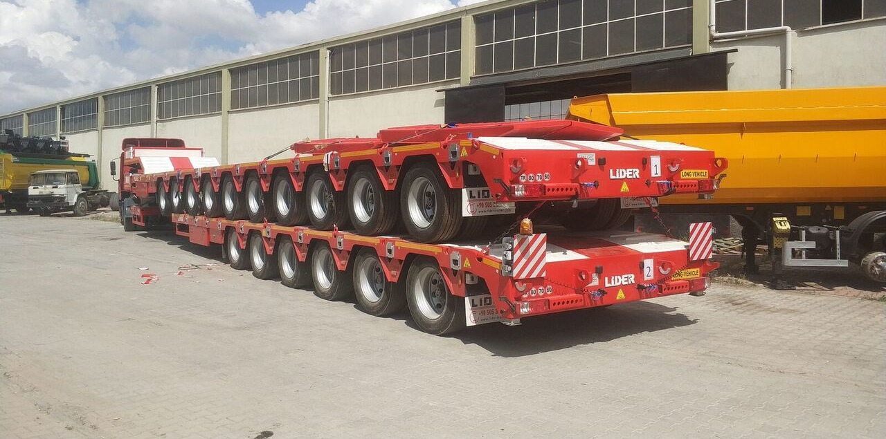 LIDER 2025 model 150 Tons capacity Lowbed semi trailer - Semiremorcă transport agabaritic: Foto 5 LIDER 2025 model 150 Tons capacity Lowbed semi trailer - Semiremorcă transport agabaritic: Foto 5