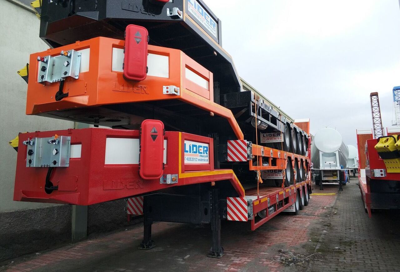 Semiremorcă transport agabaritic nou LIDER TRAILER  -ENES GROUP NEW remorque surbaissée 2024 YEAR (MANUFACTURER COMPANY): Foto 13