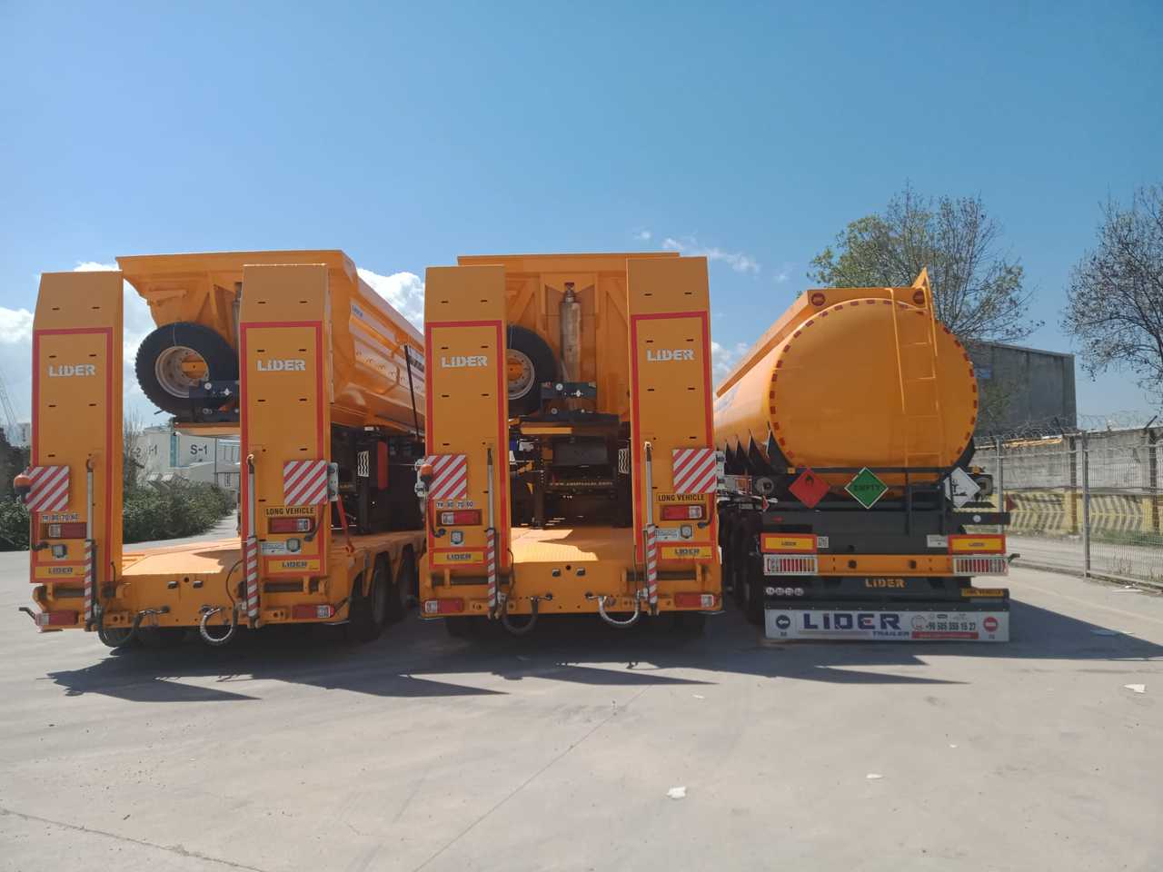 Semiremorcă transport agabaritic nou LIDER TRAILER  -ENES GROUP NEW remorque surbaissée 2024 YEAR (MANUFACTURER COMPANY): Foto 16