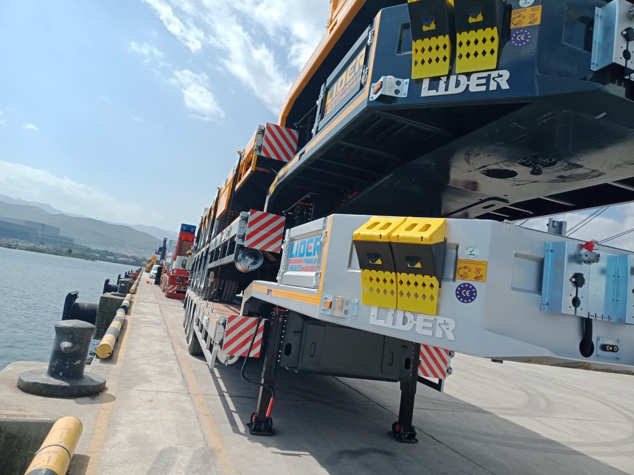 Semiremorcă transport agabaritic nou LIDER TRAILER  -ENES GROUP NEW remorque surbaissée 2024 YEAR (MANUFACTURER COMPANY): Foto 6