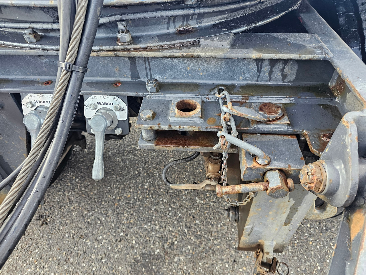 Remorcă platformă Doll M177 With Remote Steering: Foto 8