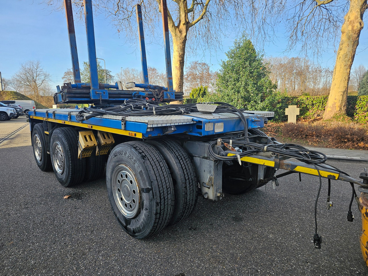 Remorcă platformă Doll M177 With Remote Steering: Foto 5