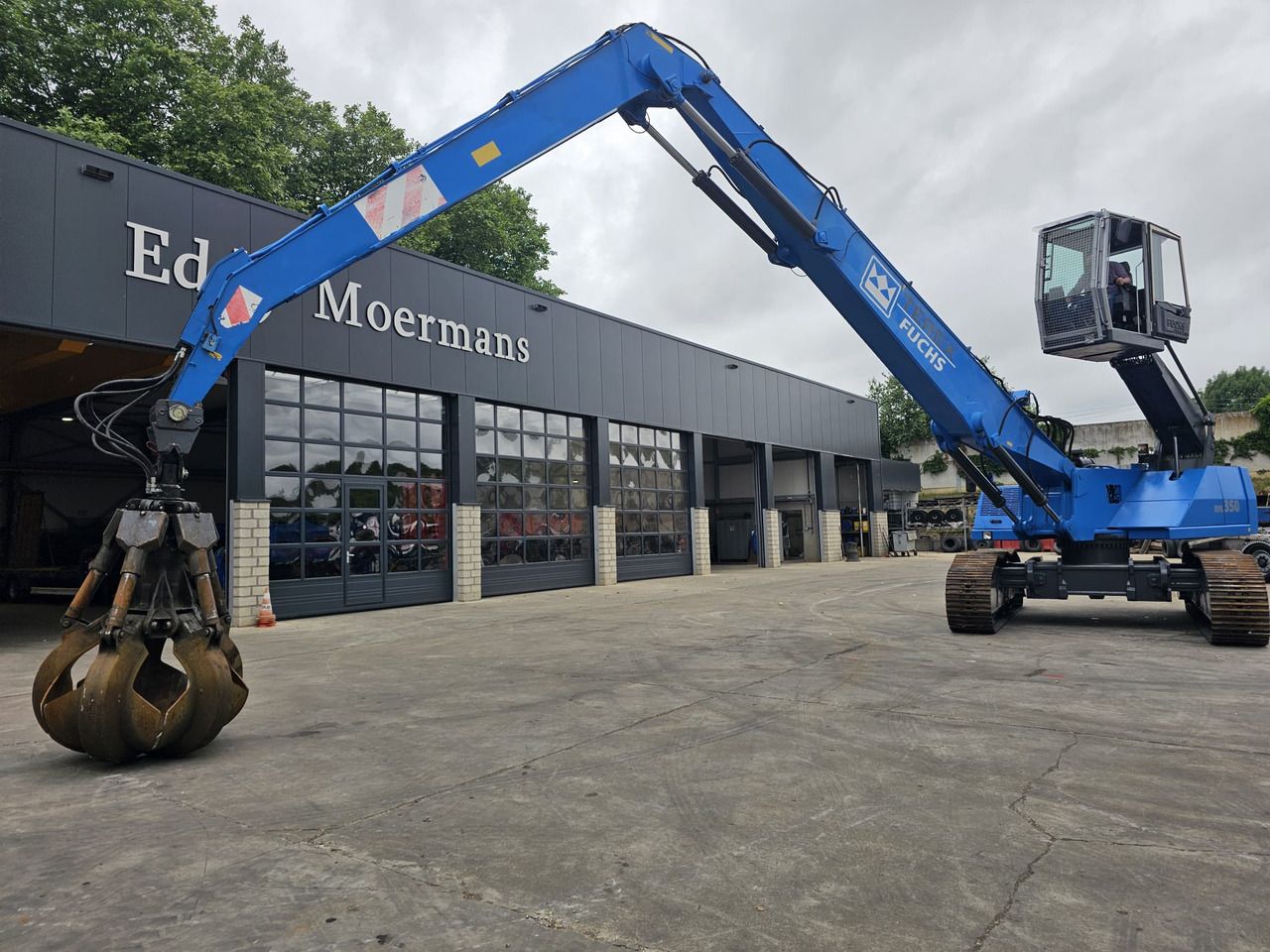 Fuchs RHL 350 Materialhandler With Adjustable Tracks - Excavator pentru manipulare de materiale: Foto 3 Fuchs RHL 350 Materialhandler With Adjustable Tracks - Excavator pentru manipulare de materiale: Foto 3