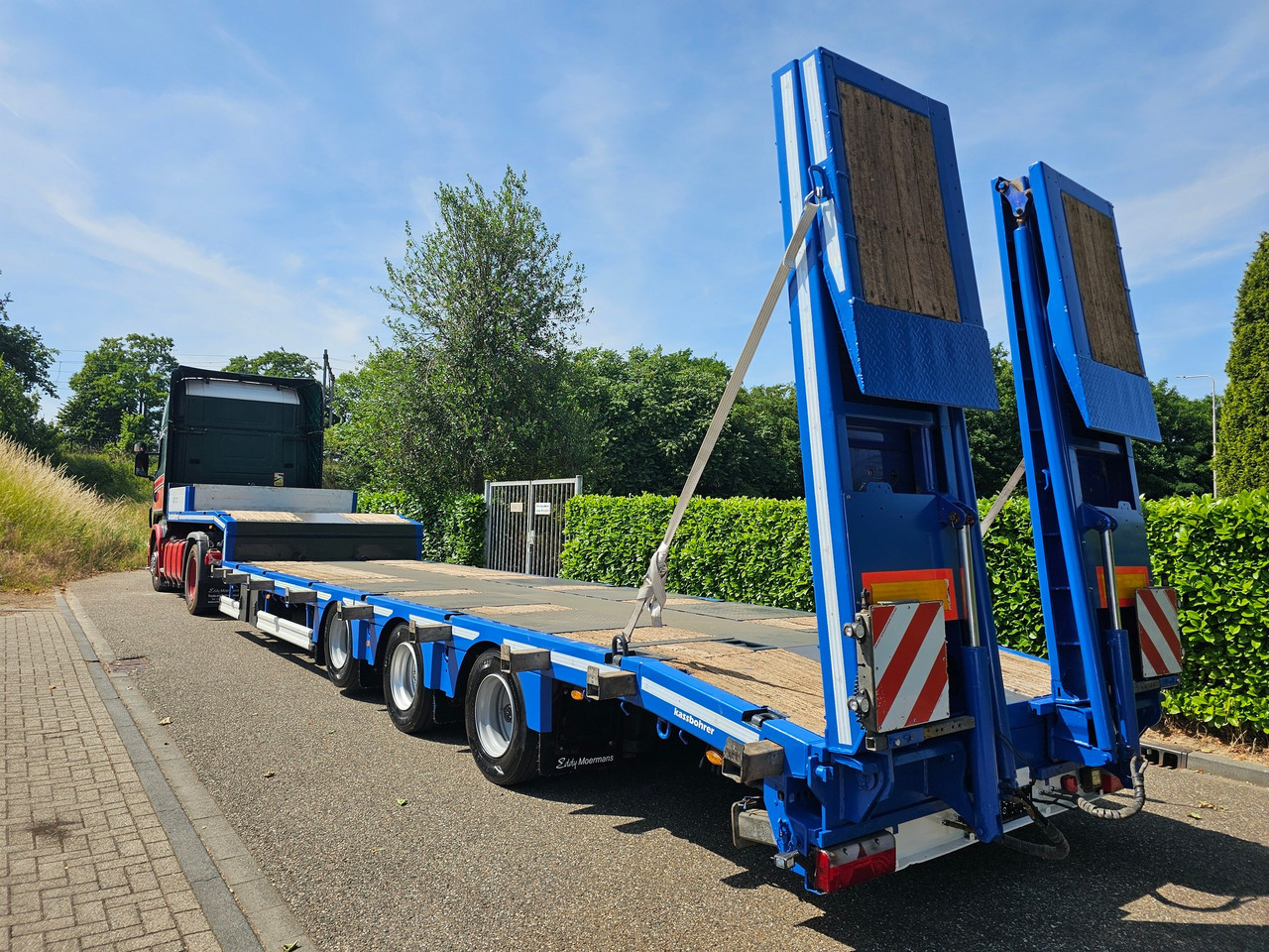 Kässbohrer LB3E With Hydraulic Flip Ramps - Semiremorcă transport agabaritic: Foto 2 Kässbohrer LB3E With Hydraulic Flip Ramps - Semiremorcă transport agabaritic: Foto 2