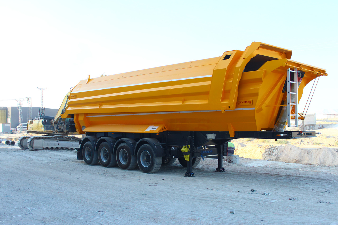 EMIRSAN 4 AXLE HEAVY DUTY TIPPER - Semiremorcă basculantă: Foto 4 EMIRSAN 4 AXLE HEAVY DUTY TIPPER - Semiremorcă basculantă: Foto 4