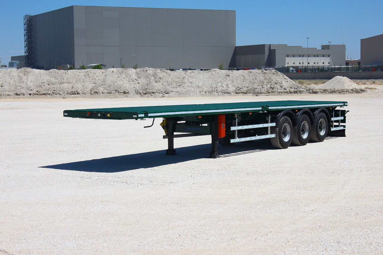 EMIRSAN Immediate Delivery From Stock 13.60 METER FLATBED - Semiremorcă platformă: Foto 1 EMIRSAN Immediate Delivery From Stock 13.60 METER FLATBED - Semiremorcă platformă: Foto 1
