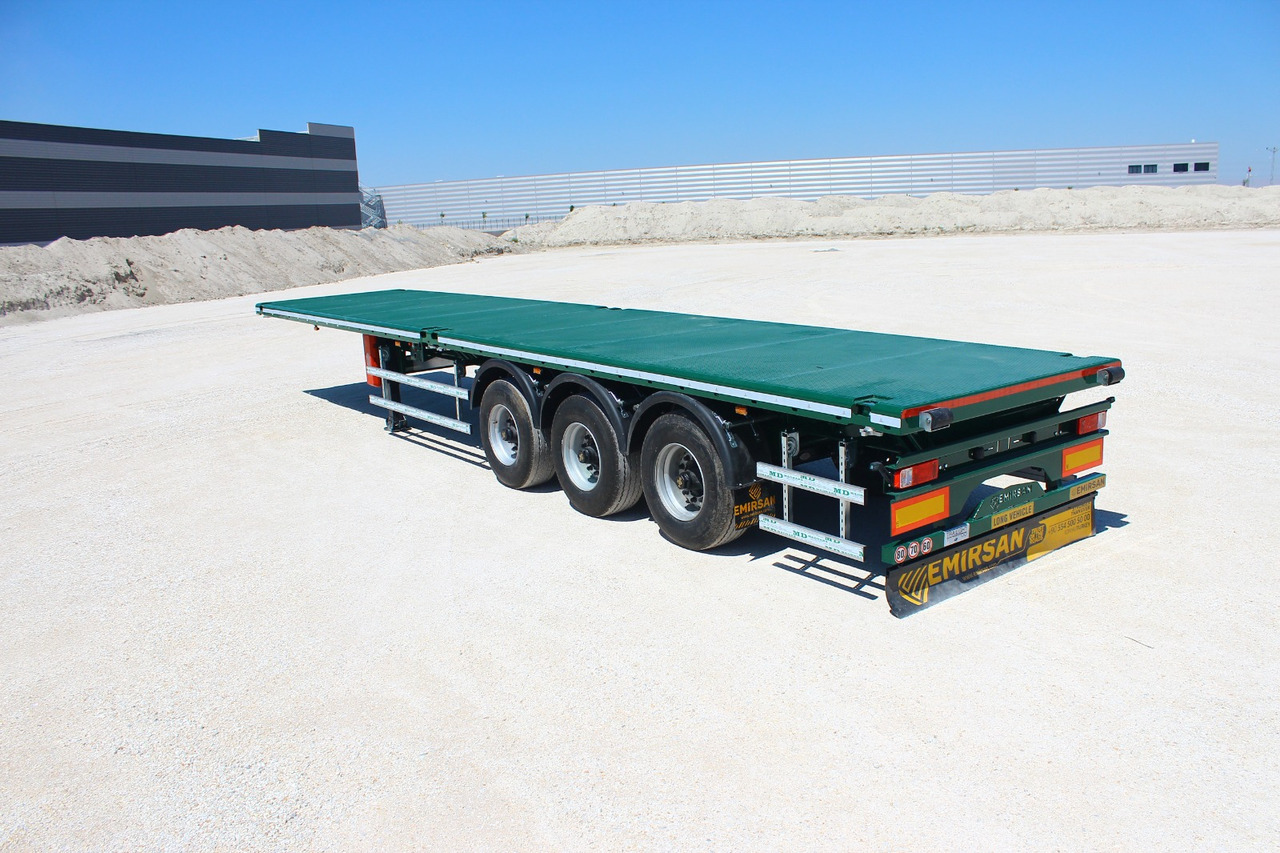 EMIRSAN Immediate Delivery From Stock 13.60 METER FLATBED - Semiremorcă platformă: Foto 2 EMIRSAN Immediate Delivery From Stock 13.60 METER FLATBED - Semiremorcă platformă: Foto 2