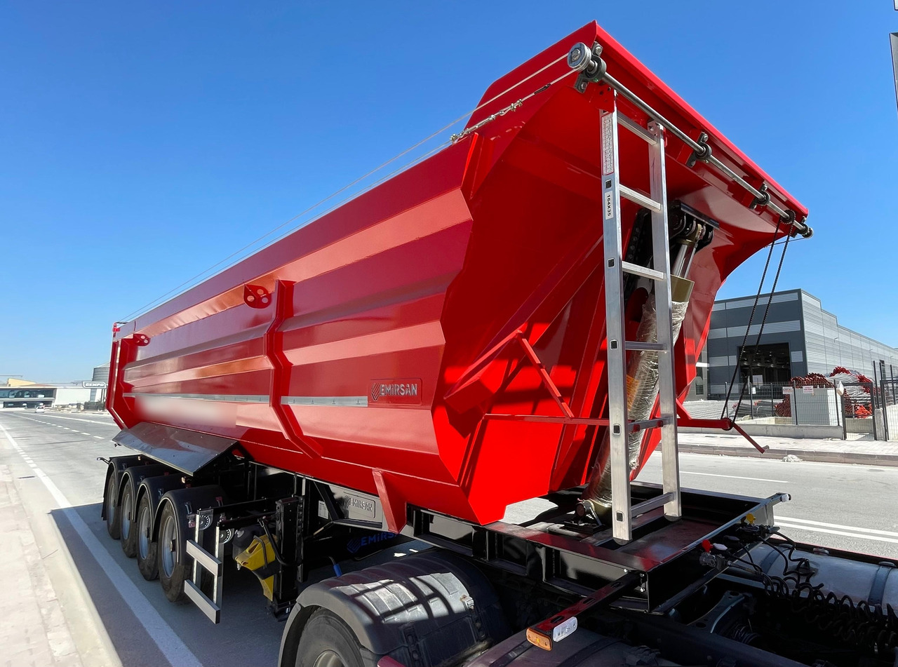 EMIRSAN SELF-STEERING, 4 AXLE U TYPE TIPPER - Semiremorcă basculantă: Foto 1 EMIRSAN SELF-STEERING, 4 AXLE U TYPE TIPPER - Semiremorcă basculantă: Foto 1