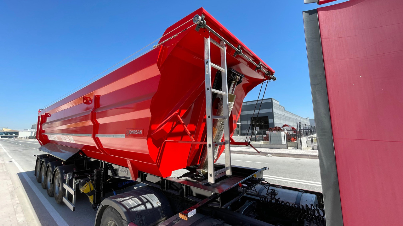 EMIRSAN SELF-STEERING, 4 AXLE U TYPE TIPPER - Semiremorcă basculantă: Foto 3 EMIRSAN SELF-STEERING, 4 AXLE U TYPE TIPPER - Semiremorcă basculantă: Foto 3