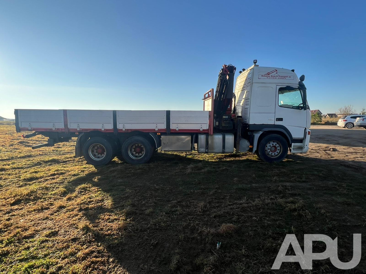 Volvo FM12 - Camion platformă, Camion cu macara: Foto 4 Volvo FM12 - Camion platformă, Camion cu macara: Foto 4