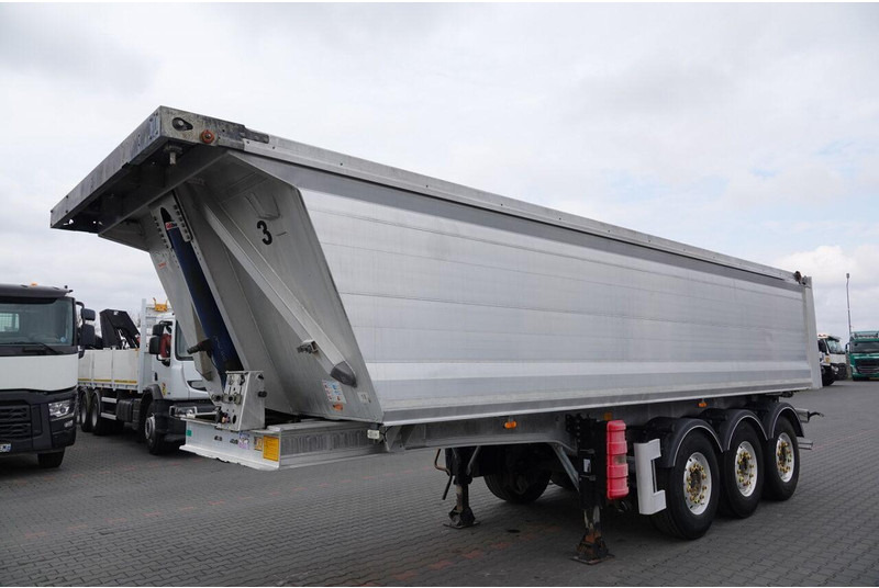 Benalu WYWROTKA / 26 m3 / ALUMINIOWA / OŚ PODNOSZONA / WAGA: 5 000 KG / - Semiremorcă basculantă: Foto 2 Benalu WYWROTKA / 26 m3 / ALUMINIOWA / OŚ PODNOSZONA / WAGA: 5 000 KG / - Semiremorcă basculantă: Foto 2