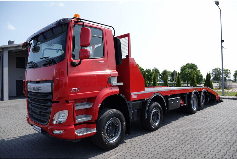 DAF CF 460 / 8x2/ LAWETA / PLATFORMA / NAJAZDY HYDRAULICZNE / WYCIĄ - Maşină de tractare: Foto 3 DAF CF 460 / 8x2/ LAWETA / PLATFORMA / NAJAZDY HYDRAULICZNE / WYCIĄ - Maşină de tractare: Foto 3