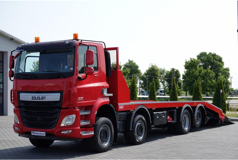 DAF CF 460 / 8x2/ LAWETA / PLATFORMA / NAJAZDY HYDRAULICZNE / WYCIĄ - Maşină de tractare: Foto 2 DAF CF 460 / 8x2/ LAWETA / PLATFORMA / NAJAZDY HYDRAULICZNE / WYCIĄ - Maşină de tractare: Foto 2