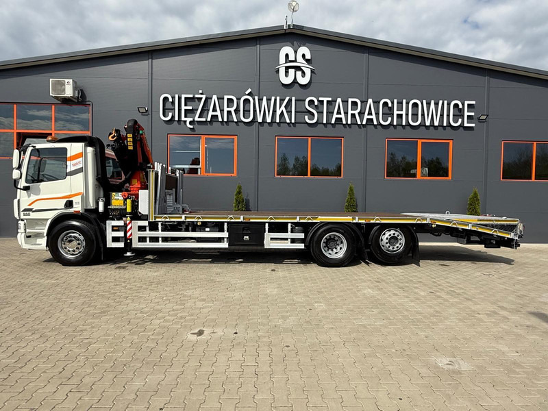 DAF CF 75.310 / E5 / 6x2 / laweta + żuraw PALFINGER PK 18002 EH / pl - Maşină de tractare: Foto 4 DAF CF 75.310 / E5 / 6x2 / laweta + żuraw PALFINGER PK 18002 EH / pl - Maşină de tractare: Foto 4