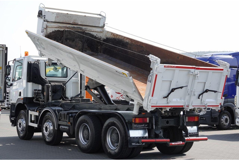 DAF CF 85.410 / 8X4 / WYWROTKA 2 STR / BORDMATIC / HYDROBURTA / SPRO - Camion basculantă: Foto 4 DAF CF 85.410 / 8X4 / WYWROTKA 2 STR / BORDMATIC / HYDROBURTA / SPRO - Camion basculantă: Foto 4