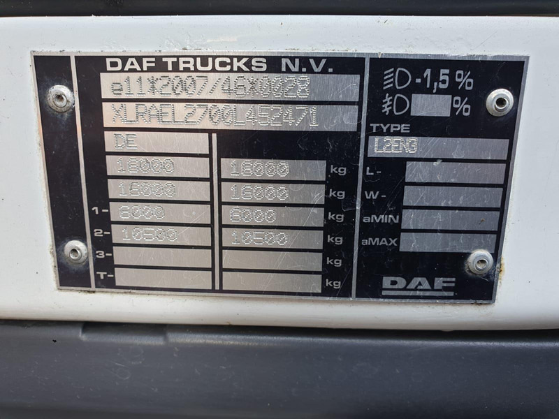 Camion frigider DAF LF 220 EURO 6 6 CYL. LAMBERET: Foto 18 Camion frigider DAF LF 220 EURO 6 6 CYL. LAMBERET: Foto 18