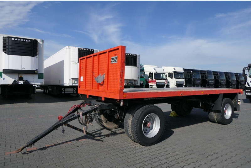 Fruehauf CODER / PRZYCZEPA DO BUDOWLANKI / Długość : 6 M / waga: 3900 kg - Remorcă platformă: Foto 3 Fruehauf CODER / PRZYCZEPA DO BUDOWLANKI / Długość : 6 M / waga: 3900 kg - Remorcă platformă: Foto 3