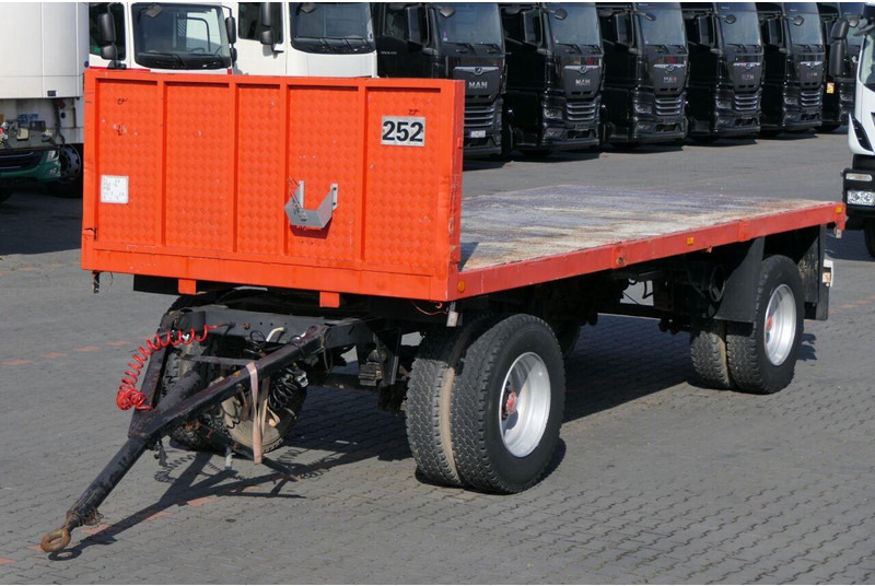 Fruehauf CODER / PRZYCZEPA DO BUDOWLANKI / Długość : 6 M / waga: 3900 kg - Remorcă platformă: Foto 1 Fruehauf CODER / PRZYCZEPA DO BUDOWLANKI / Długość : 6 M / waga: 3900 kg - Remorcă platformă: Foto 1