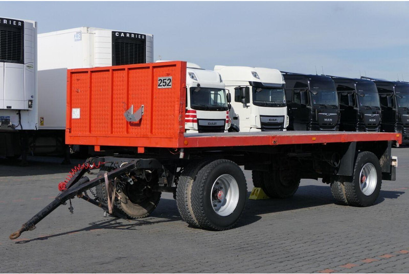 Fruehauf CODER / PRZYCZEPA DO BUDOWLANKI / Długość : 6 M / waga: 3900 kg - Remorcă platformă: Foto 2 Fruehauf CODER / PRZYCZEPA DO BUDOWLANKI / Długość : 6 M / waga: 3900 kg - Remorcă platformă: Foto 2