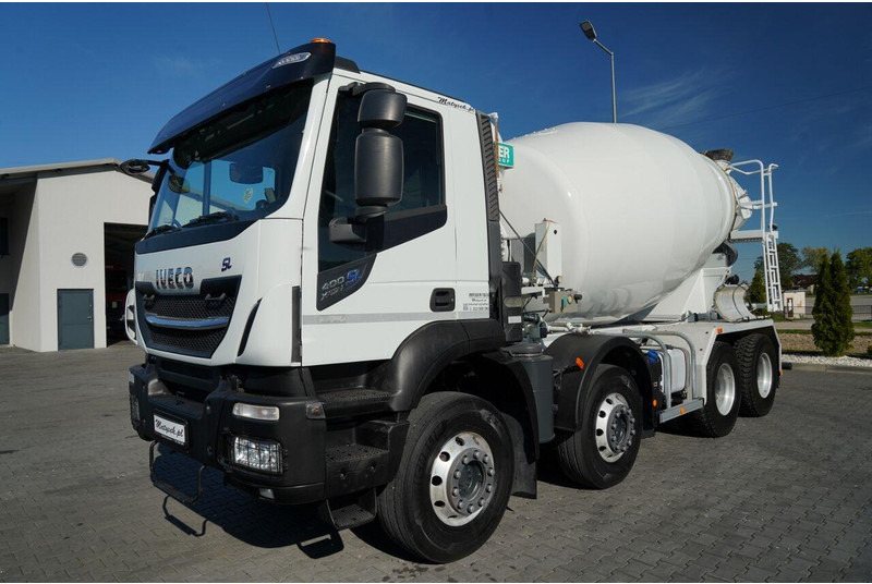 Iveco 400 SL X-WAY STRALIS / 8X4 / BETONOMIESZARKA / IMER / OPONY 100 - Autobetonieră: Foto 2 Iveco 400 SL X-WAY STRALIS / 8X4 / BETONOMIESZARKA / IMER / OPONY 100 - Autobetonieră: Foto 2