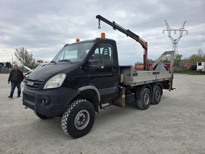 Iveco Daily 55 S 18 4x4 + Veldhuizen Palfinger PK3300 Clixtar - Autoutilitară cu platformă: Foto 5 Iveco Daily 55 S 18 4x4 + Veldhuizen Palfinger PK3300 Clixtar - Autoutilitară cu platformă: Foto 5