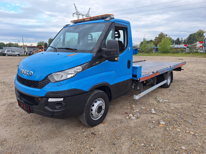 Iveco Daily 72-150 - hydro platform + winch - car transporter - Camion transport auto: Foto 1 Iveco Daily 72-150 - hydro platform + winch - car transporter - Camion transport auto: Foto 1