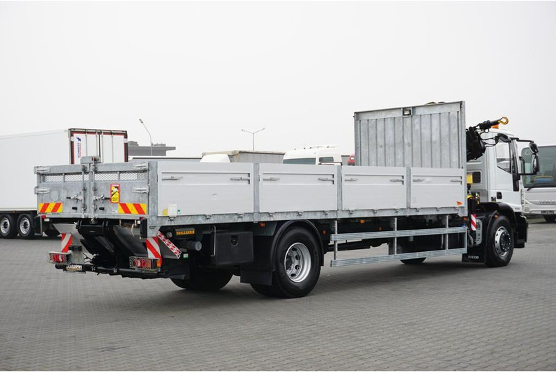 Iveco EUROCARGO / 180E25 / SKRZYNIOWY + HDS + WINDA / HYVA 911 / ROTAT - Camion platformă, Camion cu macara: Foto 5 Iveco EUROCARGO / 180E25 / SKRZYNIOWY + HDS + WINDA / HYVA 911 / ROTAT - Camion platformă, Camion cu macara: Foto 5
