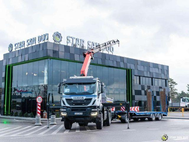 Iveco TRAKKER 450 4x4 PALFINGER PK 23001 EH Crane Kra - Camion basculantă, Camion cu macara: Foto 5 Iveco TRAKKER 450 4x4 PALFINGER PK 23001 EH Crane Kra - Camion basculantă, Camion cu macara: Foto 5