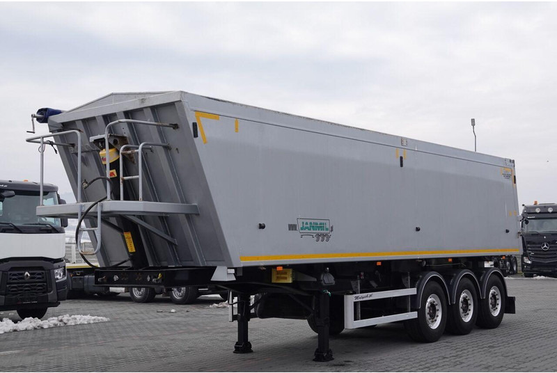 Janmil WYWROTKA / 42 m3 / TYŁ KLAPA / SAF / OŚ PODNOSZONA / ALUFELGI / - Semiremorcă basculantă: Foto 1 Janmil WYWROTKA / 42 m3 / TYŁ KLAPA / SAF / OŚ PODNOSZONA / ALUFELGI / - Semiremorcă basculantă: Foto 1