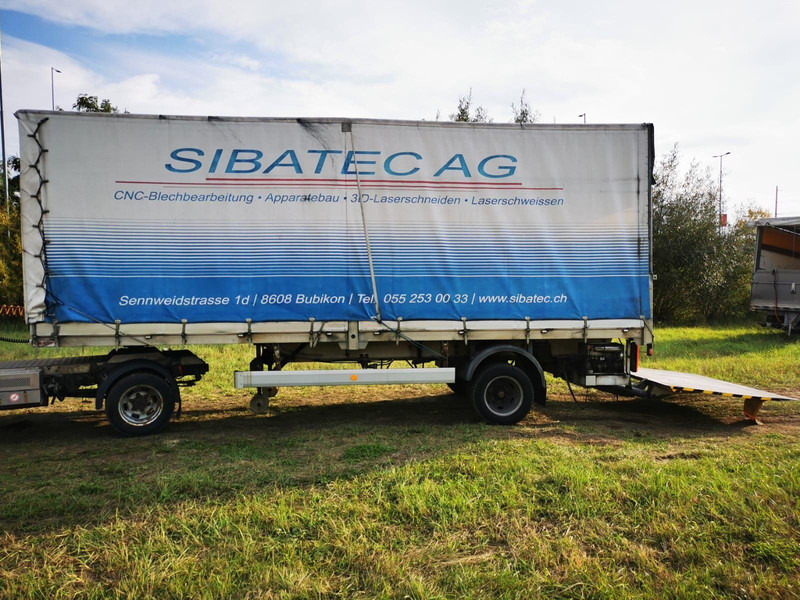 KRAPF BE Trailer Pritsche+Plane + LBW AHT1000 kg - - Semiremorcă prelată: Foto 4 KRAPF BE Trailer Pritsche+Plane + LBW AHT1000 kg - - Semiremorcă prelată: Foto 4