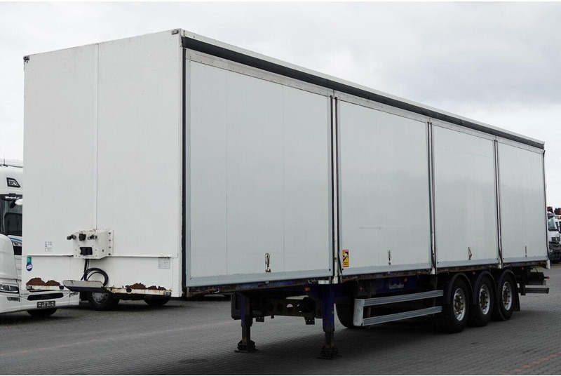 Lecitrailer KONTENER / KOFFER / OTWIERANE BOKI / MOCNA PODŁOGA SZYNA DESKA - Semiremorcă furgon: Foto 3 Lecitrailer KONTENER / KOFFER / OTWIERANE BOKI / MOCNA PODŁOGA SZYNA DESKA - Semiremorcă furgon: Foto 3