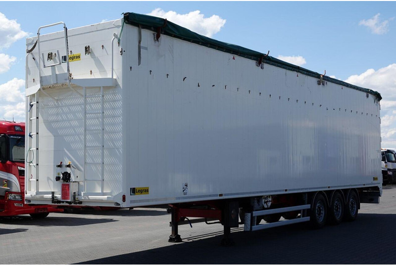 Legras RUCHOMA PODŁOGA / WALKING FLOOR / 98 m3 / OPONY 100 % / PODŁOGA - Semiremorcă cu podea culisantă: Foto 1 Legras RUCHOMA PODŁOGA / WALKING FLOOR / 98 m3 / OPONY 100 % / PODŁOGA - Semiremorcă cu podea culisantă: Foto 1