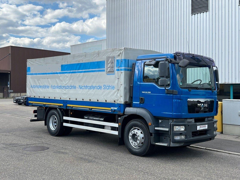 MAN 18.290 Pritsche 6,1m Klima Edscha AHK Autom. - Camion platformă: Foto 1 MAN 18.290 Pritsche 6,1m Klima Edscha AHK Autom. - Camion platformă: Foto 1