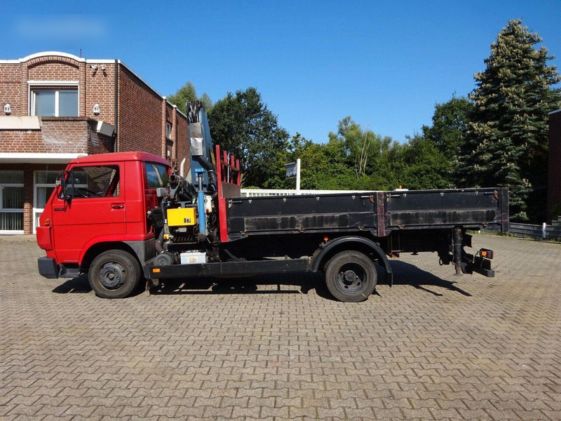 MAN 9.150 - Flatbed+crane - Camion platformă, Camion cu macara: Foto 3 MAN 9.150 - Flatbed+crane - Camion platformă, Camion cu macara: Foto 3