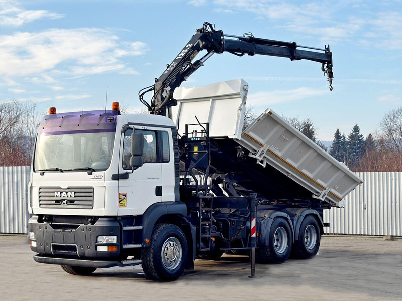 MAN TGA 26.350 * KIPPER 4,90m + TEREX ATLAS * 6x4 * - Camion platformă, Camion cu macara: Foto 5 MAN TGA 26.350 * KIPPER 4,90m + TEREX ATLAS * 6x4 * - Camion platformă, Camion cu macara: Foto 5
