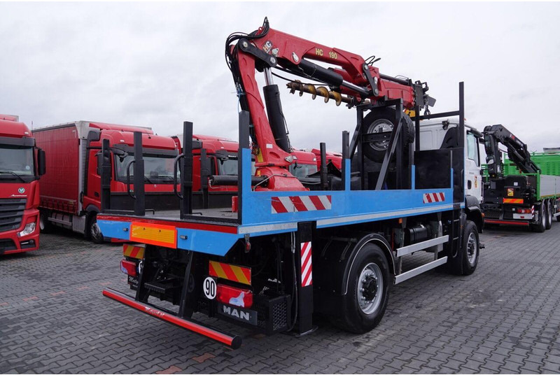 Maşină de foraj MAN TGM 13.290 / 4x4 / HDS HC 190 + WIERTŁO 2 mb / WIERTNICA / EURO: Foto 10