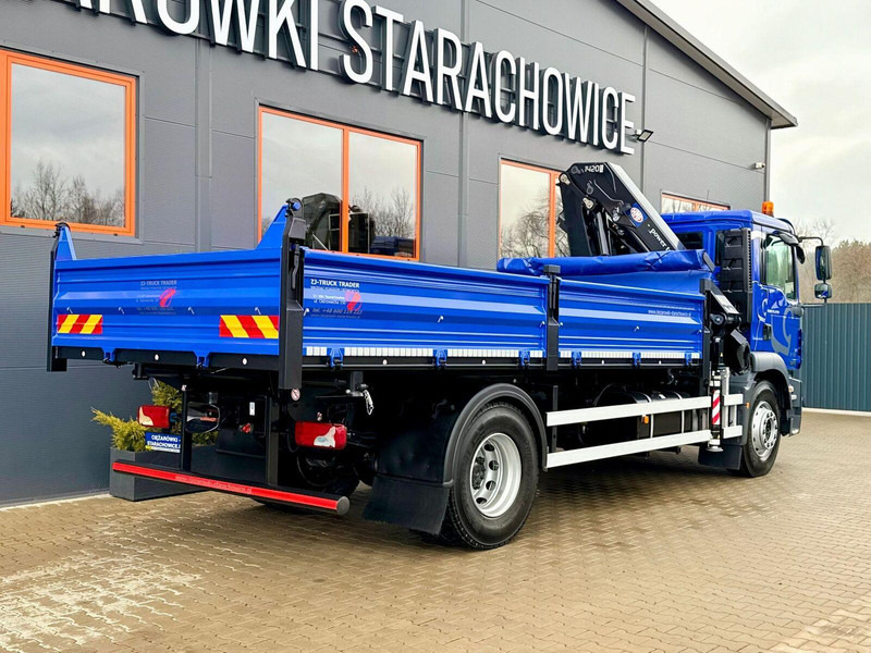 MAN TGM TGL TGS 18.250 // wywrotka 3-S + HDS HMF 1420 - K2 // bu - Camion basculantă, Camion cu macara: Foto 5 MAN TGM TGL TGS 18.250 // wywrotka 3-S + HDS HMF 1420 - K2 // bu - Camion basculantă, Camion cu macara: Foto 5