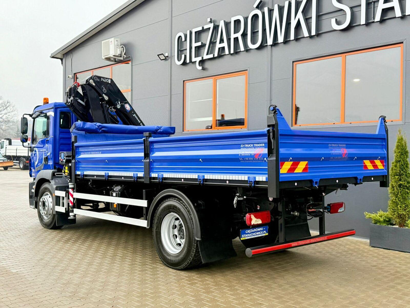 MAN TGM TGL TGS 18.250 // wywrotka 3-S + HDS HMF 1420 - K2 // bu - Camion basculantă, Camion cu macara: Foto 3 MAN TGM TGL TGS 18.250 // wywrotka 3-S + HDS HMF 1420 - K2 // bu - Camion basculantă, Camion cu macara: Foto 3