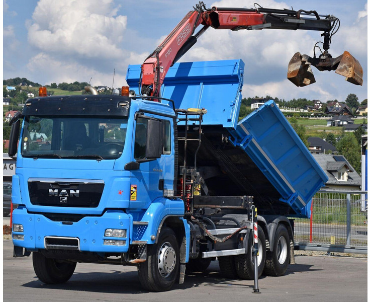 MAN TGS 26 400 - Camion basculantă, Camion cu macara: Foto 3 MAN TGS 26 400 - Camion basculantă, Camion cu macara: Foto 3