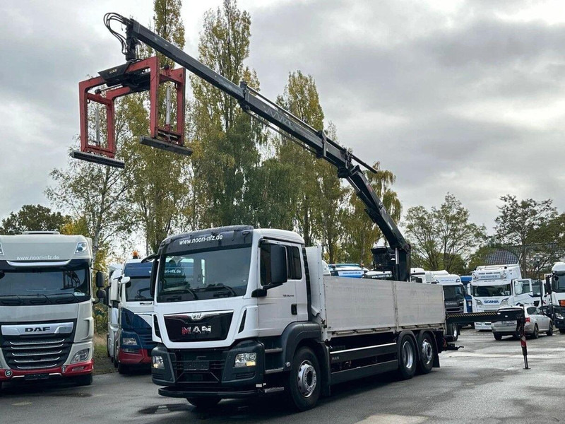 MAN TGS 26.440 6x2 Flatbed + Crane Hiab 177 K - Camion platformă, Camion cu macara: Foto 4 MAN TGS 26.440 6x2 Flatbed + Crane Hiab 177 K - Camion platformă, Camion cu macara: Foto 4