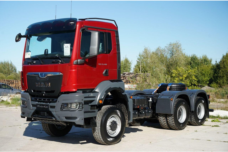 MAN TGS 33.480 / 6x6 / DO ZABUDOWY / FABRYCZNIE NOWY 2025 - Camion şasiu: Foto 2 MAN TGS 33.480 / 6x6 / DO ZABUDOWY / FABRYCZNIE NOWY 2025 - Camion şasiu: Foto 2
