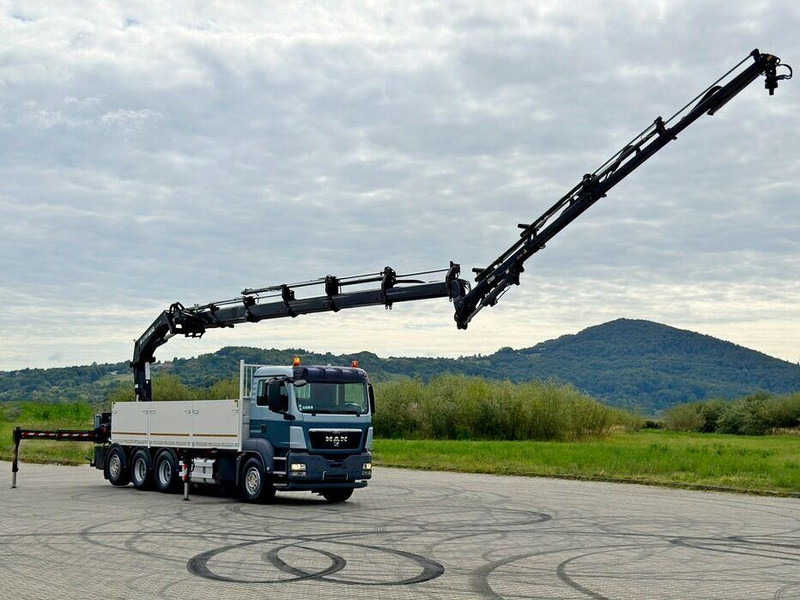 MAN TGS 35.400*HIAB 377 E-5 HIPRO+JIB 70X-3FUNK /8x4 - Camion platformă, Camion cu macara: Foto 2 MAN TGS 35.400*HIAB 377 E-5 HIPRO+JIB 70X-3FUNK /8x4 - Camion platformă, Camion cu macara: Foto 2