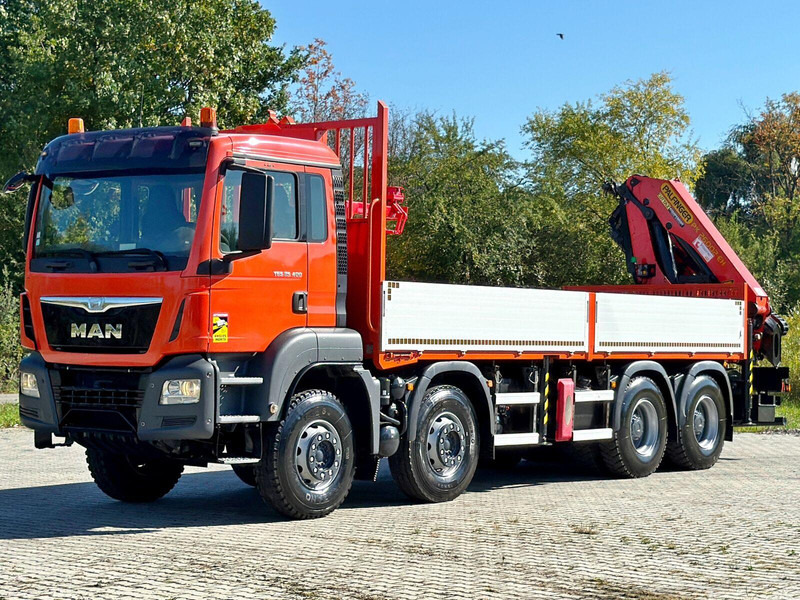 MAN TGS 35.400* PK 26002 - EH D + FUNK /8x4 - Camion platformă, Camion cu macara: Foto 3 MAN TGS 35.400* PK 26002 - EH D + FUNK /8x4 - Camion platformă, Camion cu macara: Foto 3