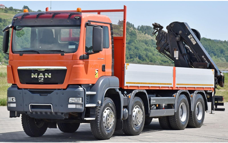 MAN TGS 35.440 - Camion platformă, Camion cu macara: Foto 4 MAN TGS 35.440 - Camion platformă, Camion cu macara: Foto 4