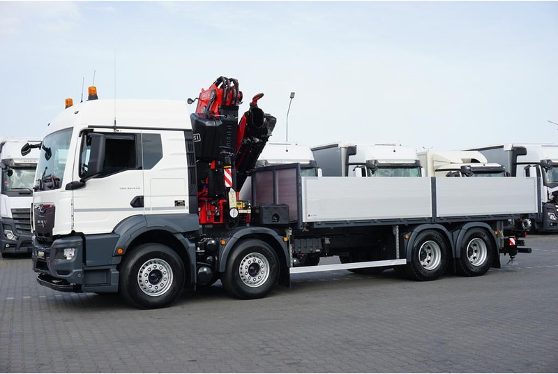 MAN TGS / 35.470 / E 6 / SKRZYNIOWY + HDS / FASSI F 545 / ŁAD. 13 10 - Camion platformă, Camion cu macara: Foto 5 MAN TGS / 35.470 / E 6 / SKRZYNIOWY + HDS / FASSI F 545 / ŁAD. 13 10 - Camion platformă, Camion cu macara: Foto 5