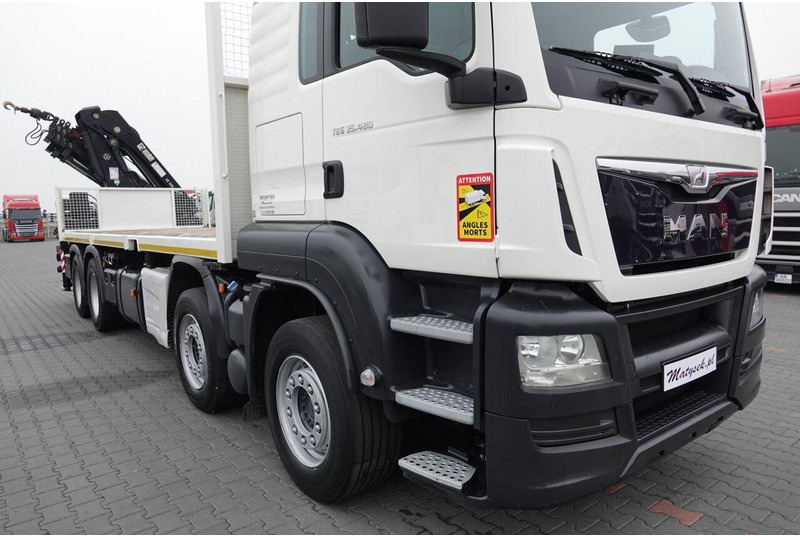 Camion platformă, Camion cu macara MAN TGS 35.480: Foto 17 Camion platformă, Camion cu macara MAN TGS 35.480: Foto 17