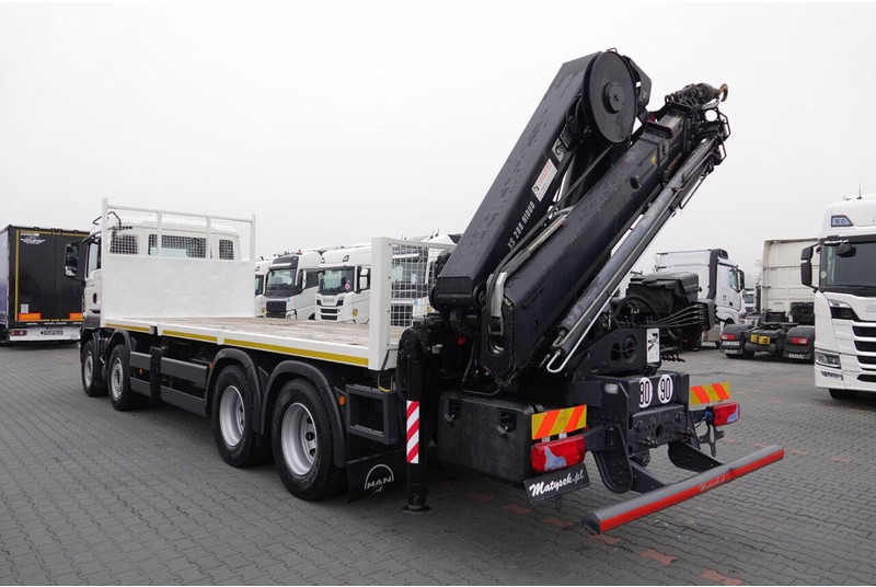 Camion platformă, Camion cu macara MAN TGS 35.480: Foto 11 Camion platformă, Camion cu macara MAN TGS 35.480: Foto 11